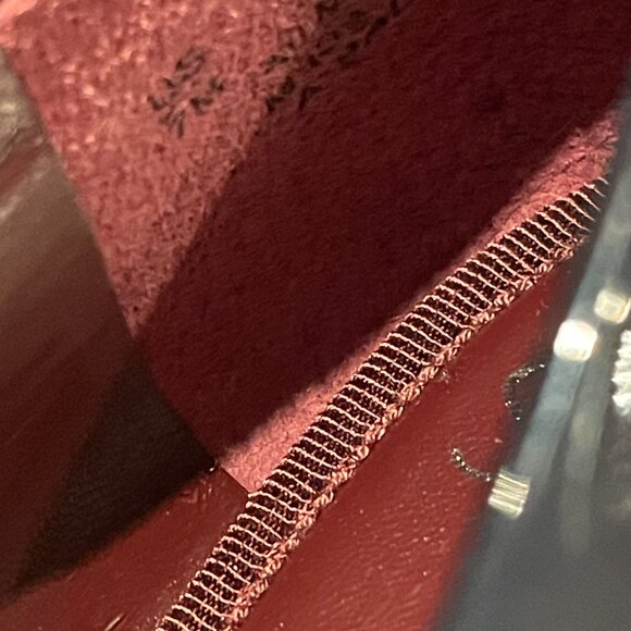 Franco Sarto Women's Carolynn Lug Sole Loafern Navy mismatch size 7/7.5 - Picture 5 of 8